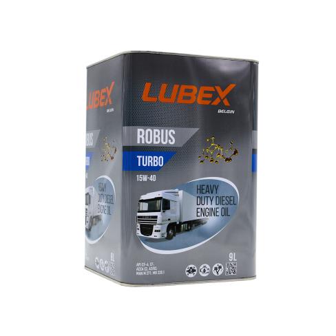 Моторное масло LUBEX ROBUS TURBO 15W40 9л