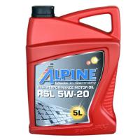 Моторное масло Alpine 5W-20 RSL 5л (0155-5)