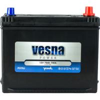 Аккумулятор автомобильный Vesna 70 Ah/12V Vesna Japan Euro (415 270)