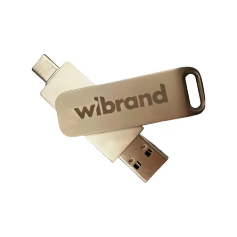 Накопитель SSD USB 3.2 2TB Wolf Wibrand (WIEXSSD/WO2TB)