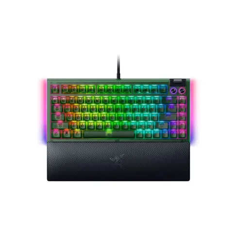 Клавиатура Razer BlackWidow V4 75% USB UA Phantom Green (RZ03-05003300-R3M1)