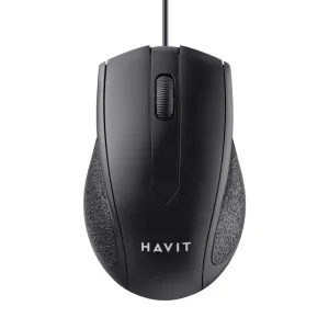 Мышка Havit MS80 USB Black (6939119036607)