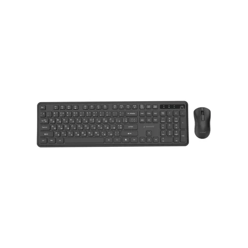 Комплект Gembird Slim Pro Business Wireless Black (KBS-WPS-01-CYRL)