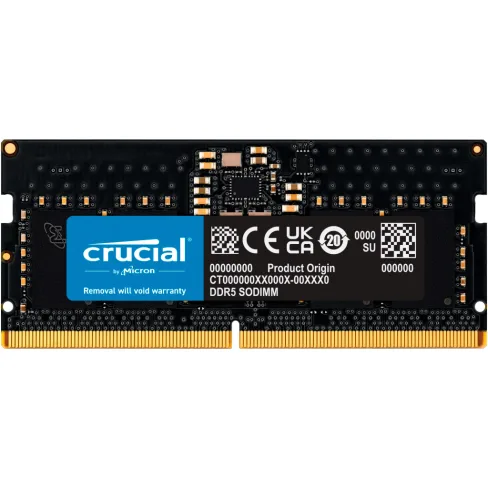 Модуль памяти для ноутбука SoDIMM DDR5 32GB 5600 MHz Micron (CT32G56C46S5T)