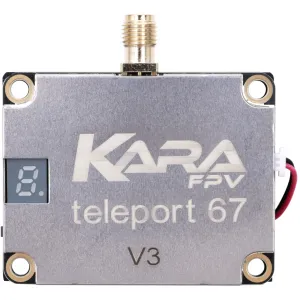 Видеопередатчик (VTX) KaraFPV Teleport67 4W 6.1-7.2G V3 (TX6704IV3)