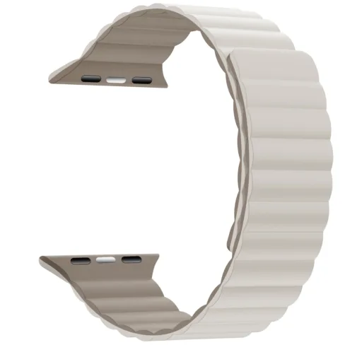 Ремінець до смарт-годинника Armorstandart MagLink для Apple Watch 42 (Series11-10)/41/40/38 Cream Stone (ARM86928)