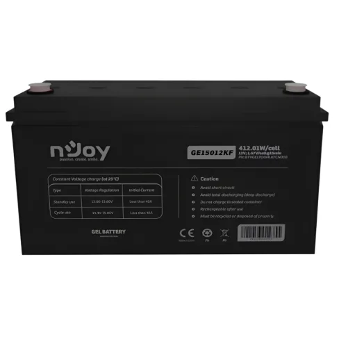 Батарея к ИБП nJoy 12V 150Ah (BTVGCLTODHLKFCN01B) GEL (GE15012KF)
