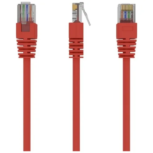 Патч-корд 3м UTP cat 5е CCA Cablexpert (PP12-3M/R)
