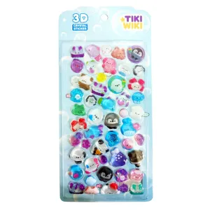 Стикер-наклейка Tiki Wiki Набор 3D-наклейок серии Crystal – Тики море S2 (25ESE009-08)