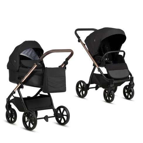 Коляска TUTIS 2 в 1 Leo3 plus (Black) (1582201)