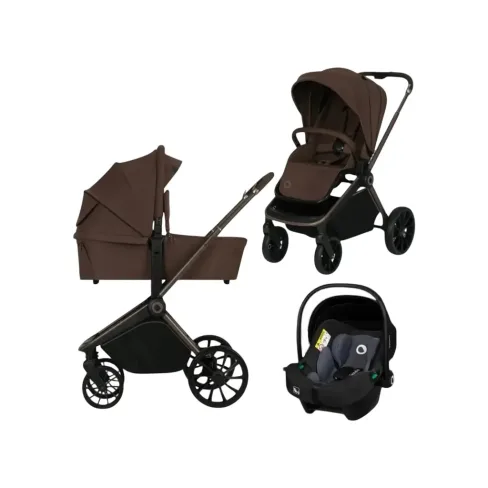 Коляска Lionelo MIKA PLUS 3IN1 MOCHA MOUSSE (LO-MIKA PLUS 3IN1 MOCHA MOUSSE)