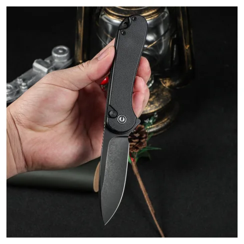 Ніж Civivi Elementum II, Black G10, Black Stonewash (C18062P-1)