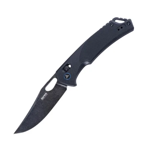 Нож SRM Retriever 9201, Black G10, Black Stonewash (9201-GB)