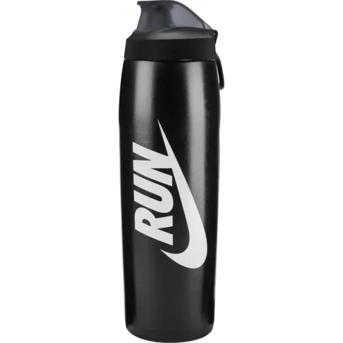 Пляшка для води Nike REFUEL BOTTLE LOCKING LID 32 OZ N.101.5233.069.32 чорний, білий 946 мл (197774013678)