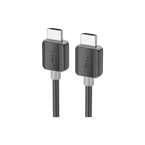 Кабель мультимедийный HDMI M to HDMI M 1.0m V2.0 4K black HOCO (6931474799388)
