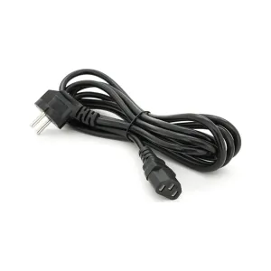 Кабель живлення C13 3.0m 0.5mm2 Voltronic (PC-186 CEE7/7-C13-CCA30)