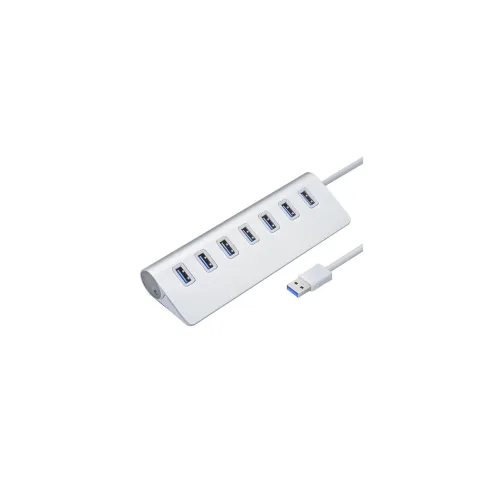 Концентратор Voltronic USB 3.0 to 7xUSB 0.2m aluminum (YT-3HA7/2TB)