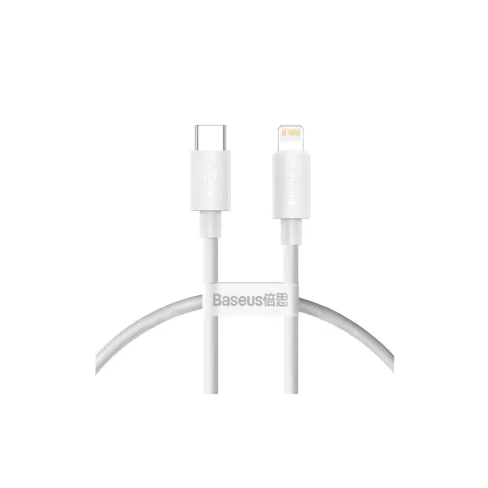 Дата кабель USB-C to Lightning 1.0m PD20W white Baseus (CATLYS-B02)