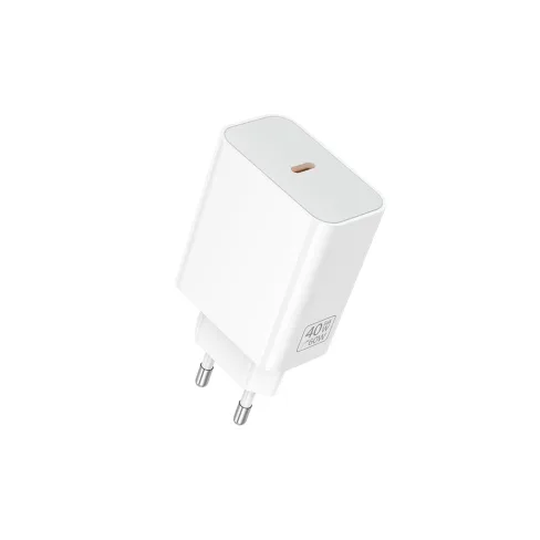 Зарядний пристрій BOROFONE BA109A USB-C PD40W white (6941991126888)