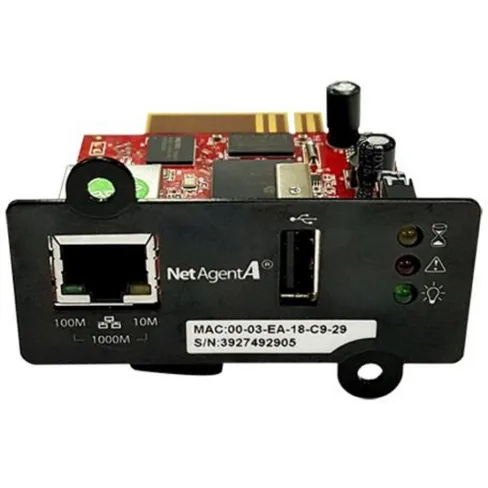 Сетевая карта Powercom SNMP-адаптер NetAgent (DA807) 1-port (DA807)