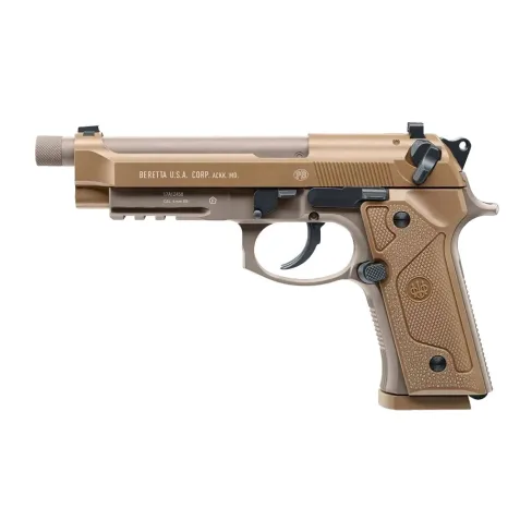 Страйкбольный пистолет Umarex Beretta M9A3 FM Blowback СО2 кал. 6 мм ВВ. FDE (2.6396)
