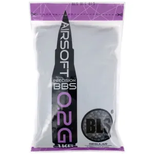 Страйкбольные шарики BLS Precision Black 6 мм 0,2 г 1 кг Black (1928.00.01)