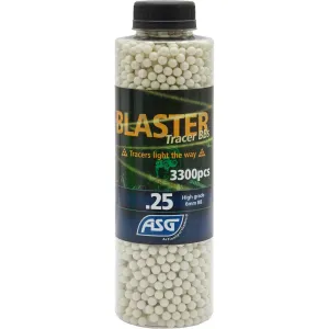 Страйкбольні кульки ASG Blaster Tracer White 6мм 0,25г 3300шт (19407)