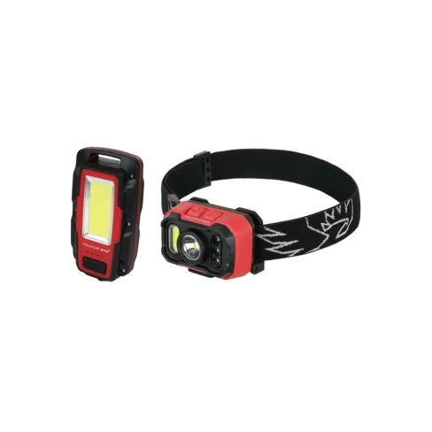 Фонарь Falcon Eye Комплект (900+500 Lm) White/Red Powerbank Magnet USB-C (FWS0007) (DAS303980)