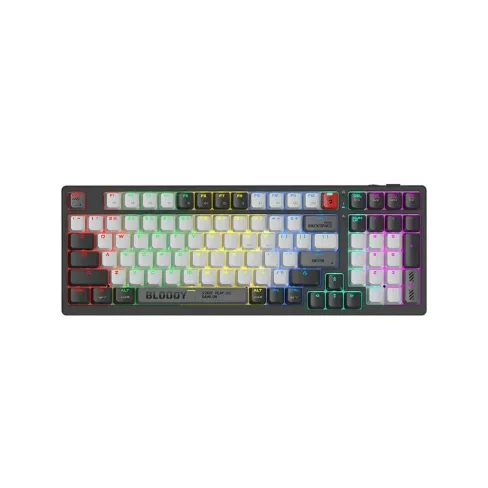 Клавиатура A4Tech Bloody WS98 Wireless/Bluetooth/USB Grey (4711421001182)