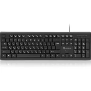 Клавіатура REAL-EL RK-507 USB Black (EL123100050)