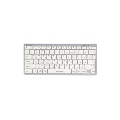Клавіатура A4Tech FBX51C Wireless/Bluetooth White (4711421972987)