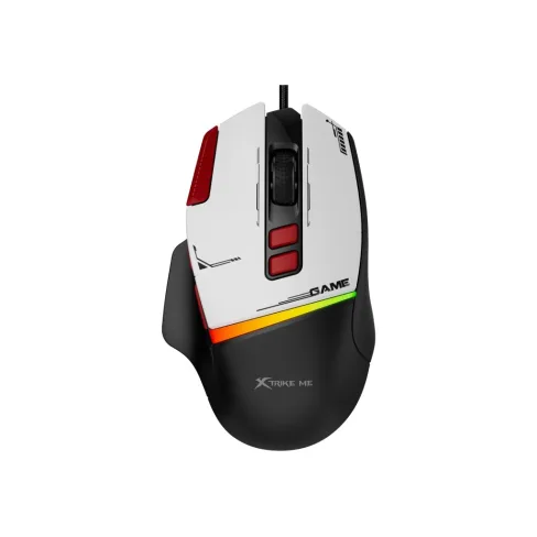 Мышка Xtrike ME GM-325 RGB USB Black/White (GM-325BK)