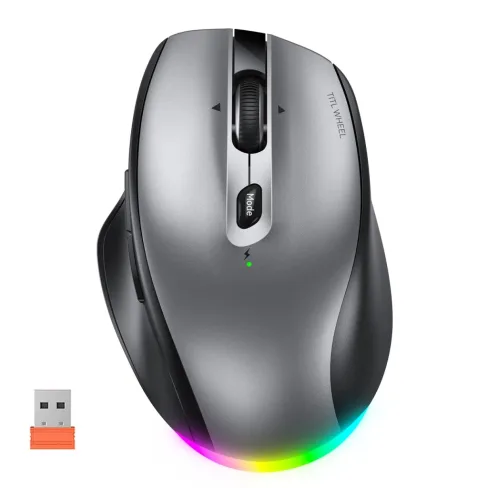 Мишка Meetion BTM007 Wireless/Bluetooth Gray (MT-BTM007-W)