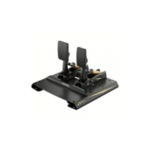 Педали игровые MOZA Racing CRP2 USB тензодатчик 200 кг карбонова підставка Black (RS066_Moza)