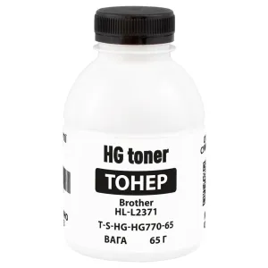 Тонер Brother HL-L2371, 65г black HG (TSM-HG770-65)