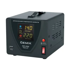 Стабилизатор напряжения Gemix SDR-2000 (SDR2000.1400W)