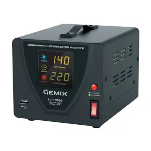 Стабилизатор напряжения Gemix SDR-1000 (SDR1000.700W)