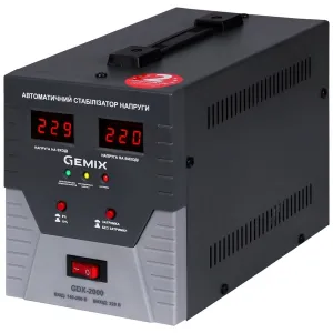 Стабилизатор напряжения Gemix GDX-2000