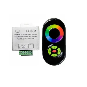 RGB контроллер 24A с радиоуправлением RF черный