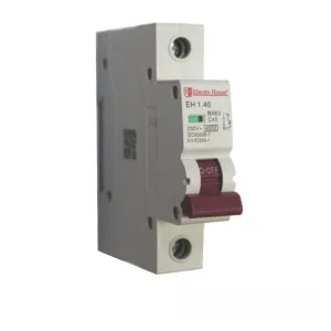 Автоматический выключатель 1Р 40A 4.5кА, кривая C