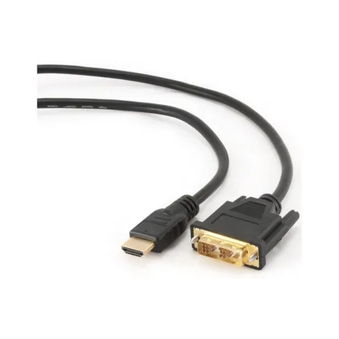 Кабель мультимедийный HDMI M to DVI M 4.5m 18+1pin Cablexpert (CC-HDMI-DVI-15)
