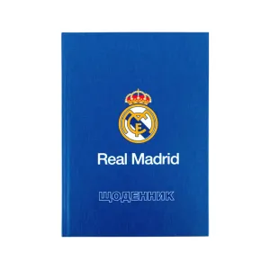 Дневник школьный Kite Real Madrid, твердая обложка (RL26-262-1)