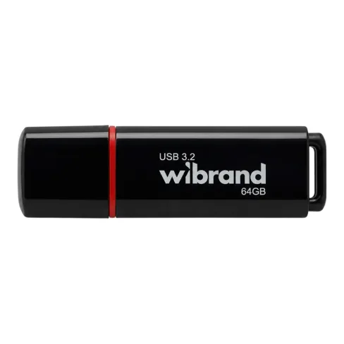 USB флеш накопитель Wibrand 64GB Scarab Black USB 3.2 (WI3.2/SC64P11B)