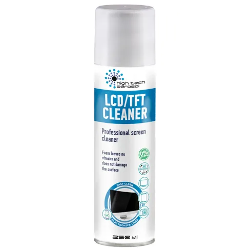 Спрей для очистки HTA LCD/TFT CLEANER 200 ml, foam (HTA6021)
