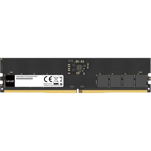 Модуль пам'яті для комп'ютера DDR5 16GB 5600 MHz Black Lexar (LD5U16G56C46ST-BGS)
