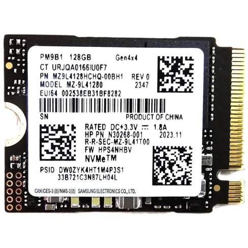 Накопичувач SSD M.2 2230 128GB Samsung (MZ9L4128HCHQ-00BH1)