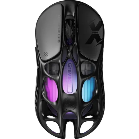 Мышка GravaStar Mercury X Pro 8K Wireless/Bluetooth/USB Black (GSXPRO_BLK)