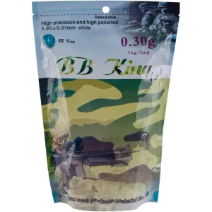 Страйкбольні кульки BB King Normal 6мм 0,30г 1кг/уп (1401.00.04)