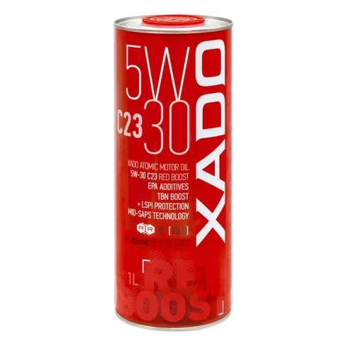 Моторна олива Xado Atomic Oil 5W-30 C23 Red Boost 1л (XA 26105)