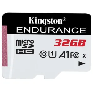 Карта пам'яті Kingston 32GB microSDHC Class 10 UHS-I U1 A1 High Endurance (SDCE/32GB)